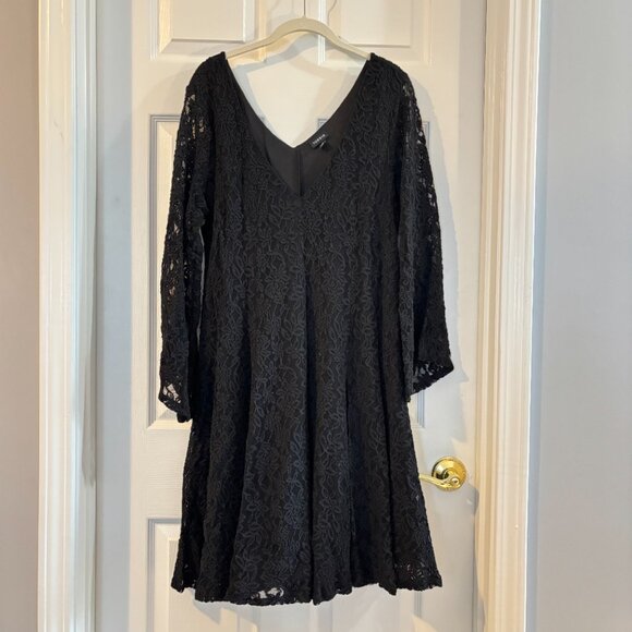 Torrid Mini Lace Bell Trapeze Dress - Picture 4 of 7